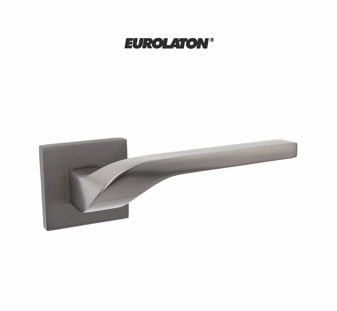 Chapa puerta EUROLATON modelo 2214 gris satinado