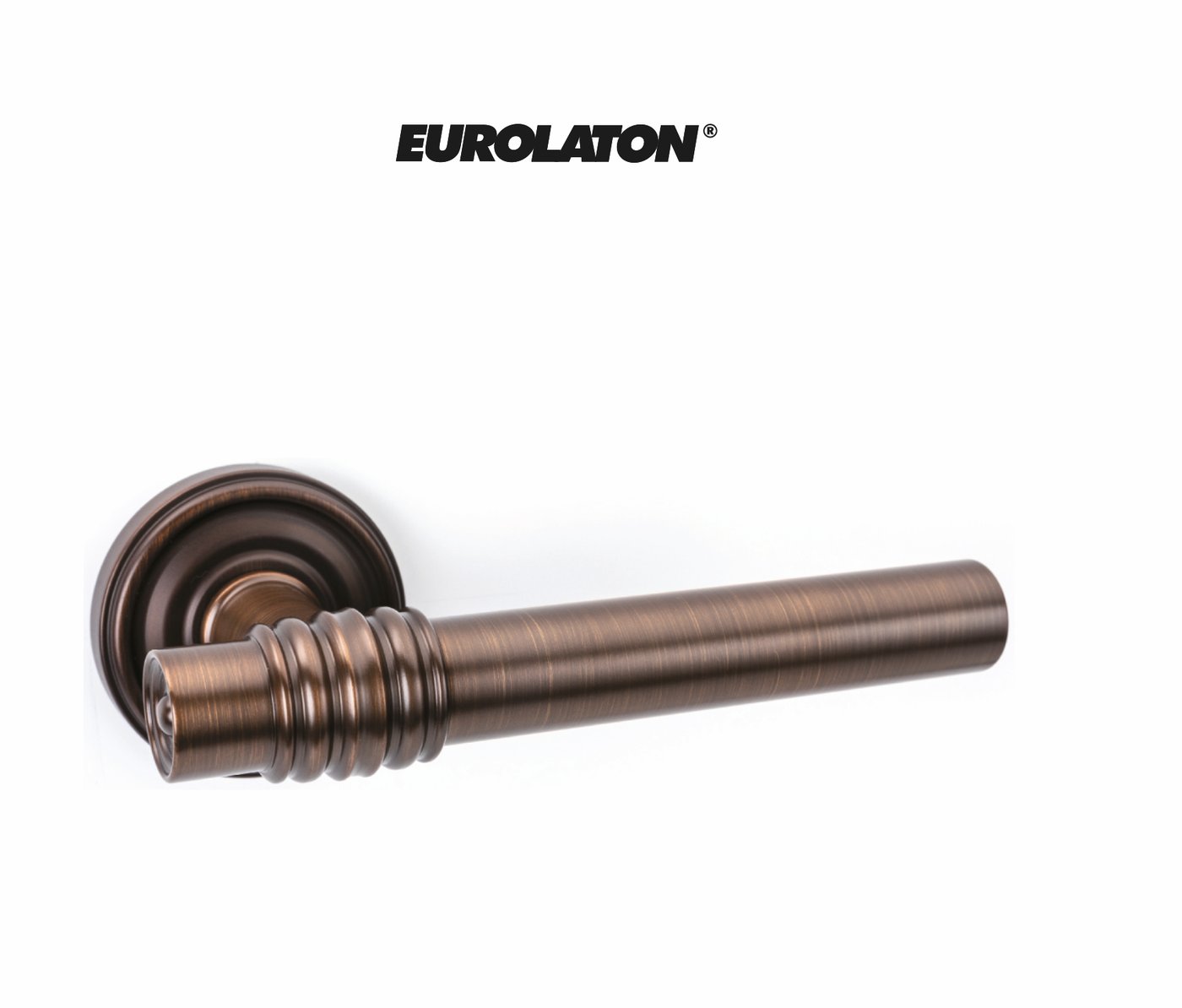 Manilla round níquel satinado EUROLATON Luxury