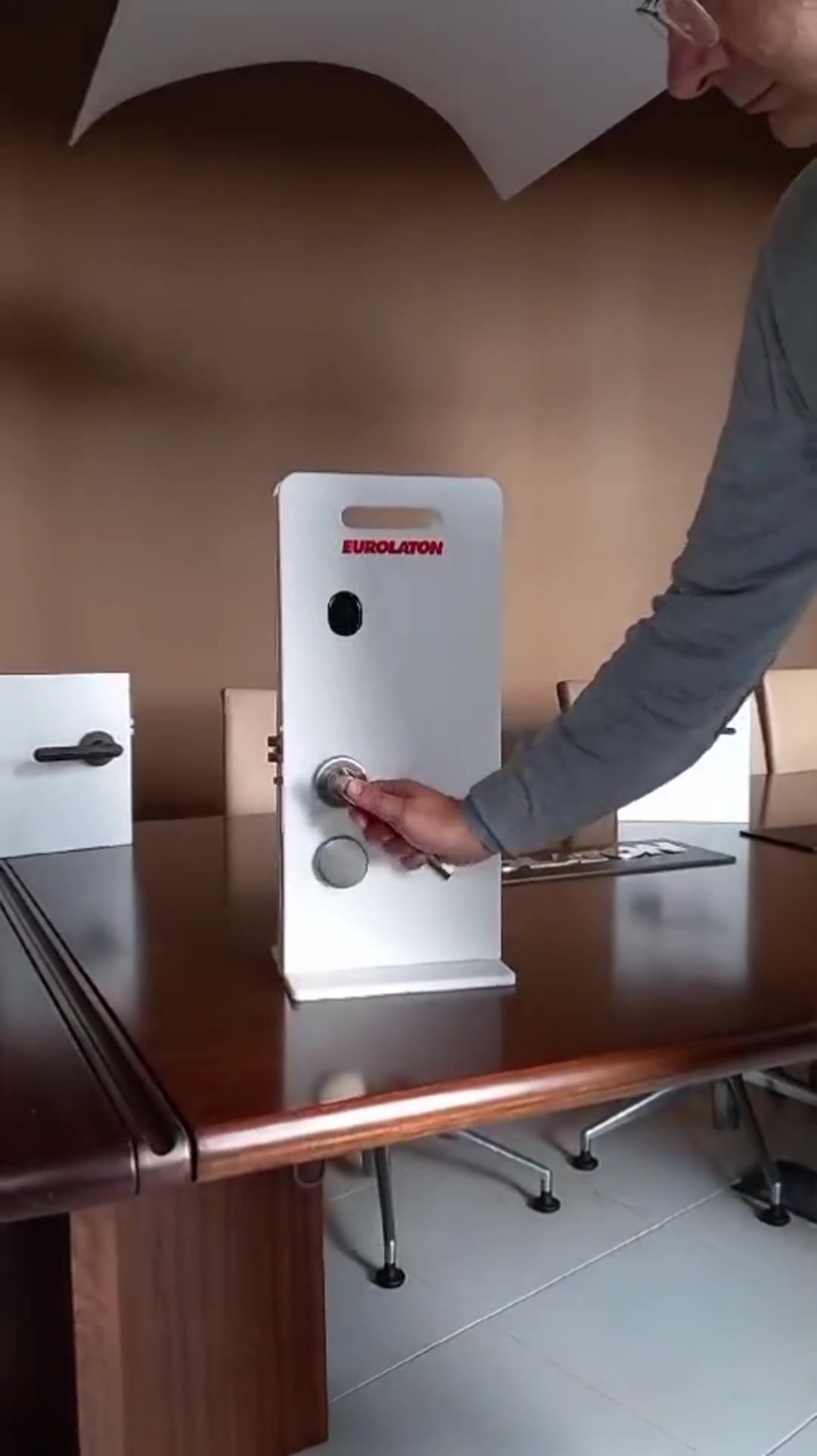 Cerradura electrónica tarjeta EUROLATON sistema inteligente